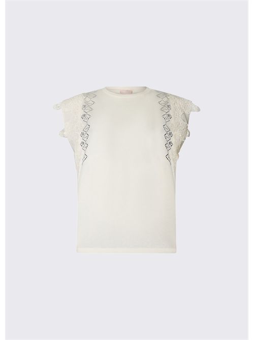 T-shirt woman white LIU JO | WA6311J3885/10701